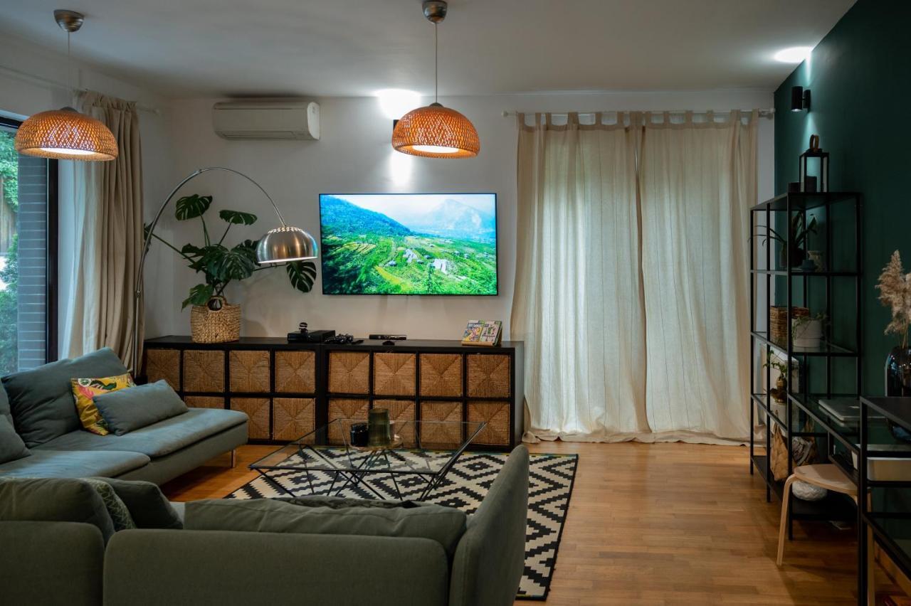 Green Corner Apartment Bukarest Eksteriør billede